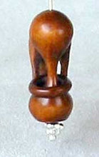 Load image into Gallery viewer, Carved & Signed Horse W/Loop Boxwood Ojime/Netsuke Bead - PremiumBead Alternate Image 3