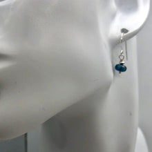 Load image into Gallery viewer, London Blue Topaz Sterling Silver Dangle | 0.75 | Blue/Silver | 1 Earrings