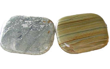Load image into Gallery viewer, 2 Huge Owyhee Jasper Rectangle Pendant Beads 006204