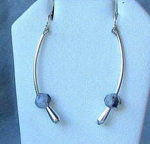 Load image into Gallery viewer, Unique Montana Agate & Silver Earrings 6486 - PremiumBead Primary Image 1