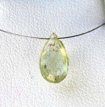 Load image into Gallery viewer, Natural Non Heat-Treated Green Sapphire Faceted Briolette Bead 1.94cts 6781 - PremiumBead Alternate Image 2