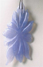 Load image into Gallery viewer, 101cts Exquistely Hand Carved Blue Chalcedony Flower Bead 9859L - PremiumBead Primary Image 1