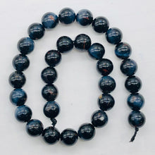 Load image into Gallery viewer, Tigers Eye Half Strand Round | 7 mm | Blue | 31 Beads |