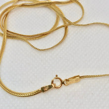 Load image into Gallery viewer, Italian! 14K Gold Foxtail Chain 20" Necklace 10017C - PremiumBead Alternate Image 5
