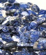 Load image into Gallery viewer, Delightful Natural Sodalite Nugget Bead 8" Strand 8460 - PremiumBead Alternate Image 2