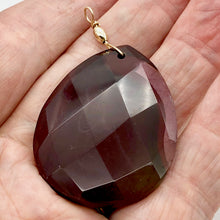 Load image into Gallery viewer, Deep Red Natural Mookaite Centerpiece 14K Gold Filled Wire Wrap Pendant