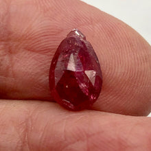 Load image into Gallery viewer, Natural Unheated Faceted 3.72 Carats Red Ruby Bead | 12x8x4mm | 1 Bead |