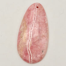 Load image into Gallery viewer, Natural Lacy Pink Rhodochrosite Pendant Bead | 60x30mm| Pink | Teardrop | 1 Bd |