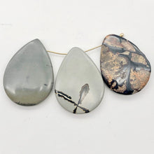 Load image into Gallery viewer, hot-dendritic-jasper-briolette-pendant-bead-strand-33x25x5mm-13-beads Alternate Image 9