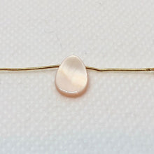 Load image into Gallery viewer, 7 Natural Pink Mussel Shell Flat Briolette Beads 004335 - PremiumBead Alternate Image 2
