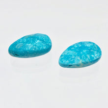Load image into Gallery viewer, 2 Faceted Turquoise Pear Briolette Beads | 18x12x5.5mm | Blue | 7410 - PremiumBead Alternate Image 6