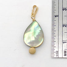 Load image into Gallery viewer, Labradorite 14k Gold Filled Drop Pendant | 1 1/8" Long |