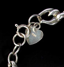 Load image into Gallery viewer, Flaming Sophistaction 9.9 Gram Sterling Silver Linked 7" Bracelet 9994A - PremiumBead Alternate Image 3