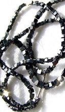 Load image into Gallery viewer, 2 Natural Black 0.08cts Diamond Square Beads 8954A - PremiumBead Alternate Image 3