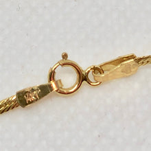 Load image into Gallery viewer, Italian! 14K Gold Foxtail Chain 20" Necklace 10017C - PremiumBead Alternate Image 4