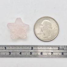 Load image into Gallery viewer, Carved Rose Quartz Starfish Pendant Beads | 20x20x7mm | Pink - PremiumBead Alternate Image 5