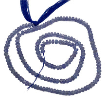 Load image into Gallery viewer, Tanzanite Faceted From 3x1.25mm to 2.5x1mm Roundel Bead 7.5 inch Strand 9713HS