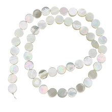 Load image into Gallery viewer, Hot Natural Mother of Pearl Shell Bead Strand | 8x2 mm | 51 Pearls |