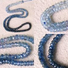 Load image into Gallery viewer, 60cts Fancy Natural Sapphire Faceted Bead Strand 105244C - PremiumBead Alternate Image 4