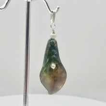 Load image into Gallery viewer, Lily! Fancy Jasper Carved Flower Sterling Silver Pendant | 2" Long | Purple | - PremiumBead Alternate Image 4