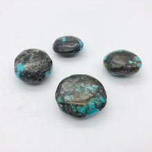 Load image into Gallery viewer, 4 Genuine Natural Turquoise Nugget Beads | 245.4 cts | Blue/Black | 4 Beads - PremiumBead Alternate Image 6