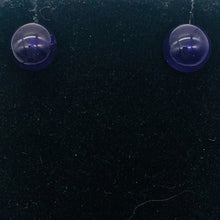 Load image into Gallery viewer, Amethyst 8mm Sterling Silver Stud Ball Earrings | 8mm | Purple | 1 Earrings