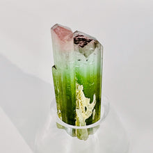 Load image into Gallery viewer, Natural Watermelon Twin tourmaline Specimen 55cts 8947A