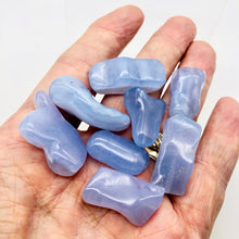 Load image into Gallery viewer, Blue Chalcedony Pendant Beads | 8 beads | Blue | 270 carats | - PremiumBead Alternate Image 4