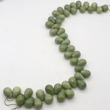 Load image into Gallery viewer, Lovely! 3 Natural Chinese Peridot Pear Smooth Briolette Beads - PremiumBead Alternate Image 6