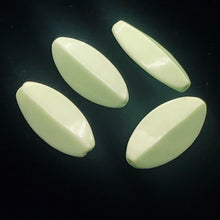 Load image into Gallery viewer, Chrysoprase Parcel Ridged Marquise | 30x15 mm | Lemon Green | 4 Beads |