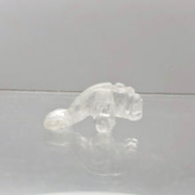 Load image into Gallery viewer, Adorable Quartz Manatee Figurine Worry-stone | 25x13x10mm | Clear - PremiumBead Primary Image 1