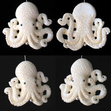 Load image into Gallery viewer, Captain Nemo Carved Octopus Waterbuffalo Bone Bead 10358 - PremiumBead Primary Image 1