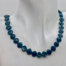 Load image into Gallery viewer, Gemmy Blue Apatite 8x8x4mm Diagonal Drilled Bead Strand | 42 Beads | - PremiumBead Alternate Image 2