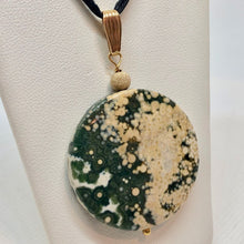 Load image into Gallery viewer, Jelly Fish! Ocean Jasper Druzy & 14Kgf Pendant 510561CG - PremiumBead Alternate Image 6