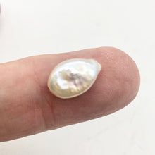 Load image into Gallery viewer, Oval/Teardrop 2 Creamy Freshwater Coin Pearls 4456 - PremiumBead Alternate Image 2