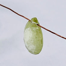 Load image into Gallery viewer, Sapphire 1.3ct Flat Faceted Briolette Pendant Bead | 9x6x3mm | Pale Green | 1 |