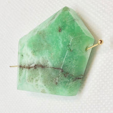 Load image into Gallery viewer, 110cts Faceted Chrysoprase Nugget Bead Immense 10134E - PremiumBead Primary Image 1
