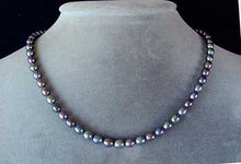 Load image into Gallery viewer, Perfect Peacock Oval FW Pearls | 6.5x5.5-6x5mm | Peacock | Oval | 20 pearls | - PremiumBead Alternate Image 5