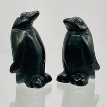 Load image into Gallery viewer, March of The Penguins Carved Hematite FIGURINE