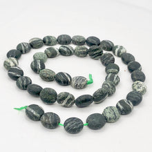 Load image into Gallery viewer, Zebra Jasper Oval Stone | 10x8mm | Black White Chatoyant | 20 Bead(s)