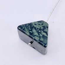 Load image into Gallery viewer, Shine 2 Hand Carved Kambaba Jasper Pyramid Beads, 16x16x11mm, Green 9289KJ - PremiumBead Alternate Image 2