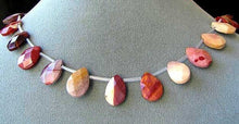 Load image into Gallery viewer, 4 Beads of Faceted Mookaite Briolette Beads 4951 - PremiumBead Alternate Image 4