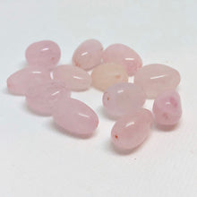 Load image into Gallery viewer, Rose Quartz Nugget Bead 8 inch Strand Pretty in Pink 010472HS - PremiumBead Alternate Image 4