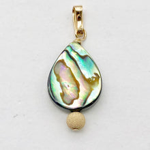 Load image into Gallery viewer, Labradorite 14k Gold Filled Drop Pendant | 1 1/8" Long |
