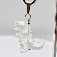 Load image into Gallery viewer, Quartz Dinosaur Tyrannosaurus Rex Sterling Silver Pendant | 1.5" (Long) | - PremiumBead Alternate Image 4