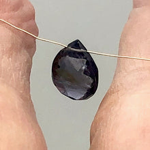 Load image into Gallery viewer, 2.6cts Indigo Iolite Faceted Teardrop Bead | 11x8mm |