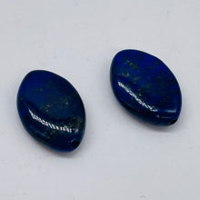 Load image into Gallery viewer, 2 Exquisite 15x10mm Oval Natural Lapis Beads 009395