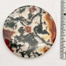 Load image into Gallery viewer, Limbcast Agate Bead - Tree of Life | 28x2mm | Clear/Green | Round | 1 Bds - PremiumBead Alternate Image 4