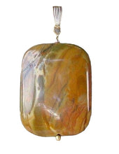 Load image into Gallery viewer, Intense!! Owyhee Jasper & 14K Gf Pendant! 6735A