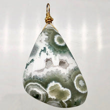 Load image into Gallery viewer, Ocean Jasper 14K Gold Filled Freeform | 2.25 | Green/White/Gold | 1 Pendant